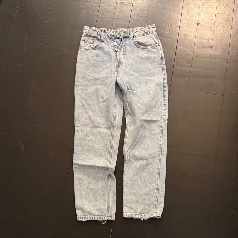 De Rococo Signature Denim - High Wasit Straight leg